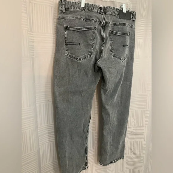Kalvin Klein Mens Gray Vintage Jeans 38x30 - Picture 3 of 12